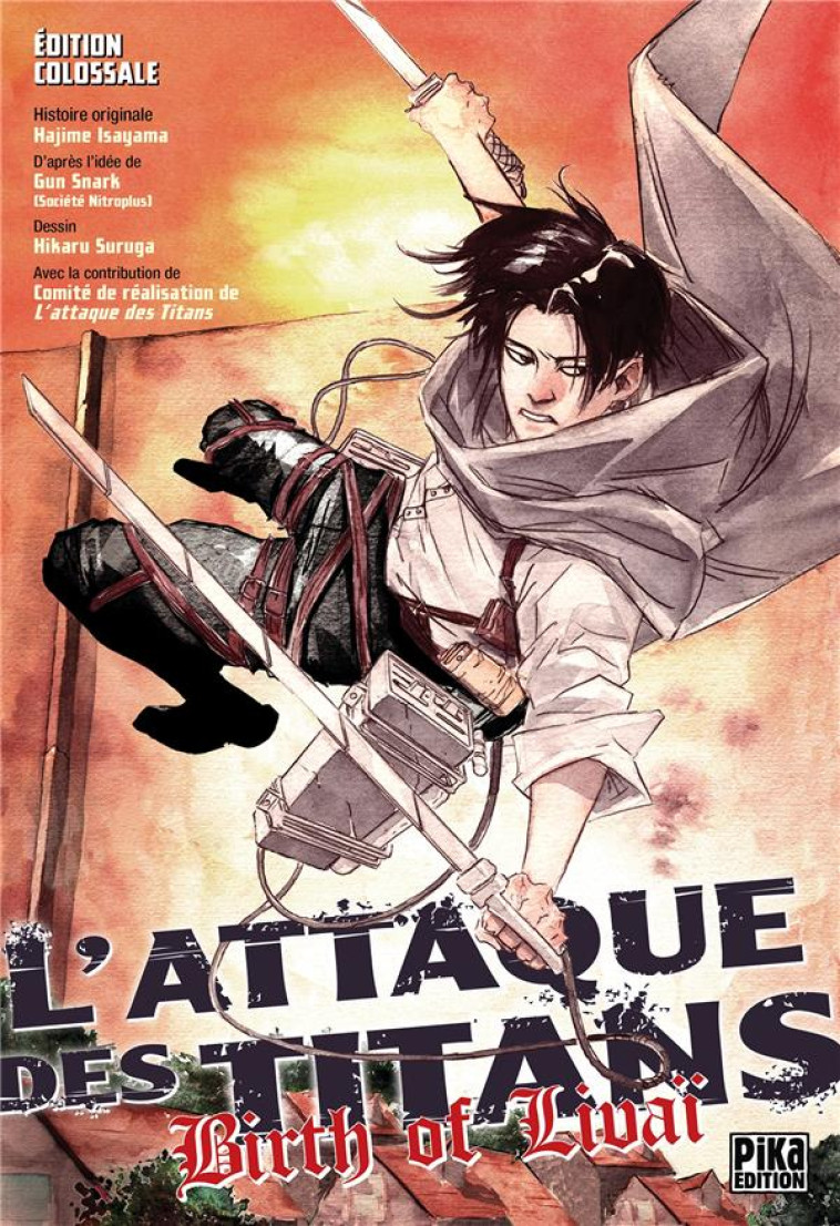 L-ATTAQUE DES TITANS - BIRTH OF LIVA? - EDITION COLOSSALE - SURUGA/SNARK/ISAYAMA - PIKA