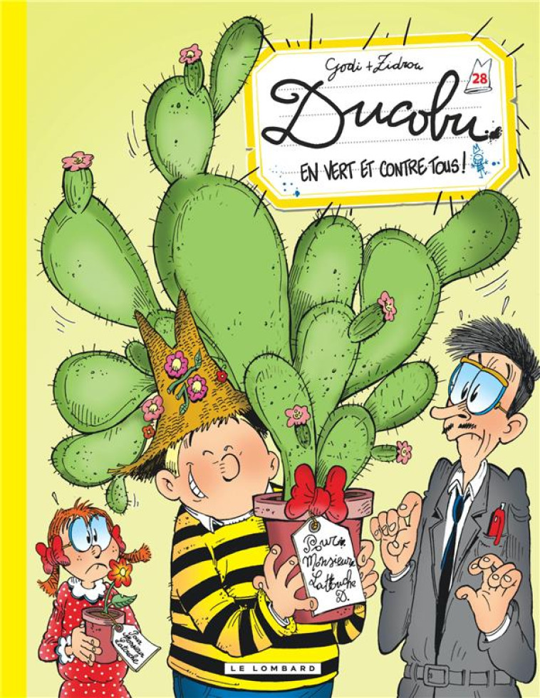 DUCOBU  - TOME 28 - EN VERT ET CONTRE TOUS ! - ZIDROU - LOMBARD