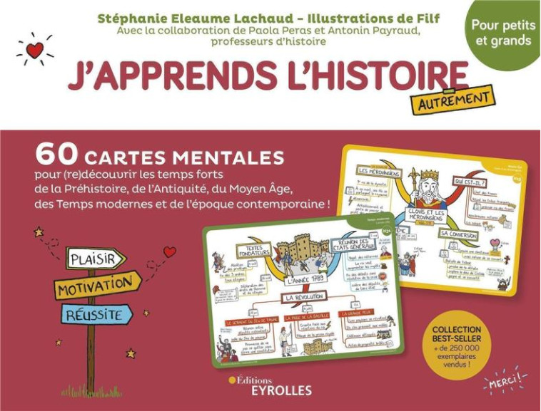 J'APPRENDS L'HISTOIRE AUTREMENT - POUR PETITS ET GRANDS - STEPHANIE ELEAUME LACHAUD - EYROLLES