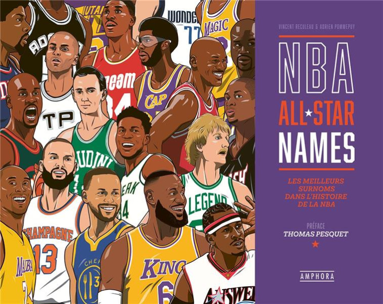 NBA ALL STAR NAMES - VINCENT RECULEAU - AMPHORA