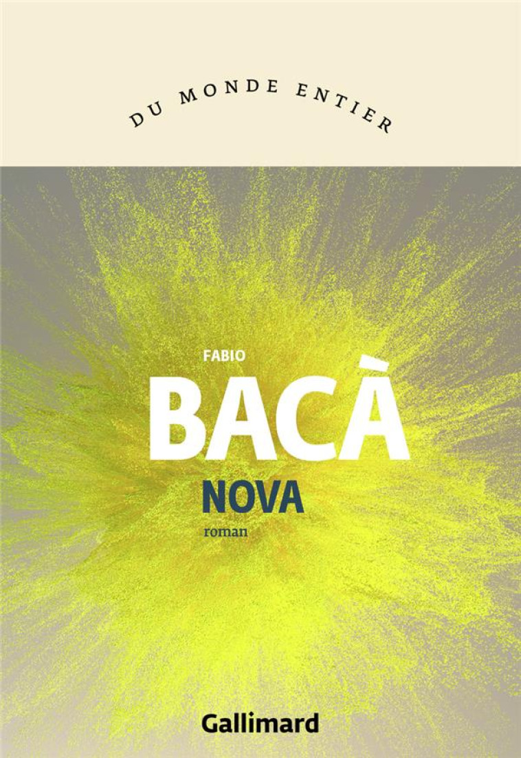 NOVA - FABIO BACA - GALLIMARD