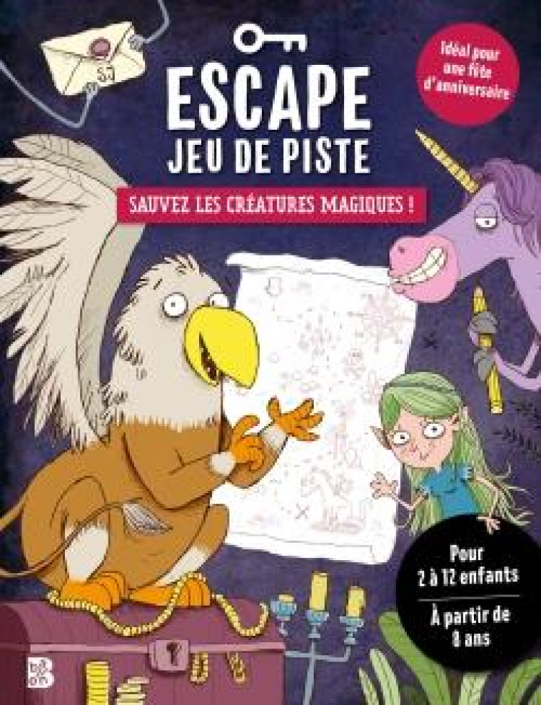 ESCAPE JEU DE PISTE - SAUVEZ LES CRÉATURES MAGIQUES ! - XXX - NC