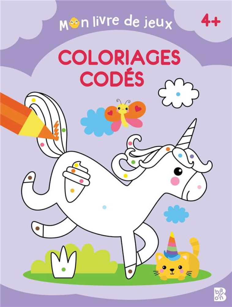 COLORIAGES CODÉS 4+ - XXX - NC