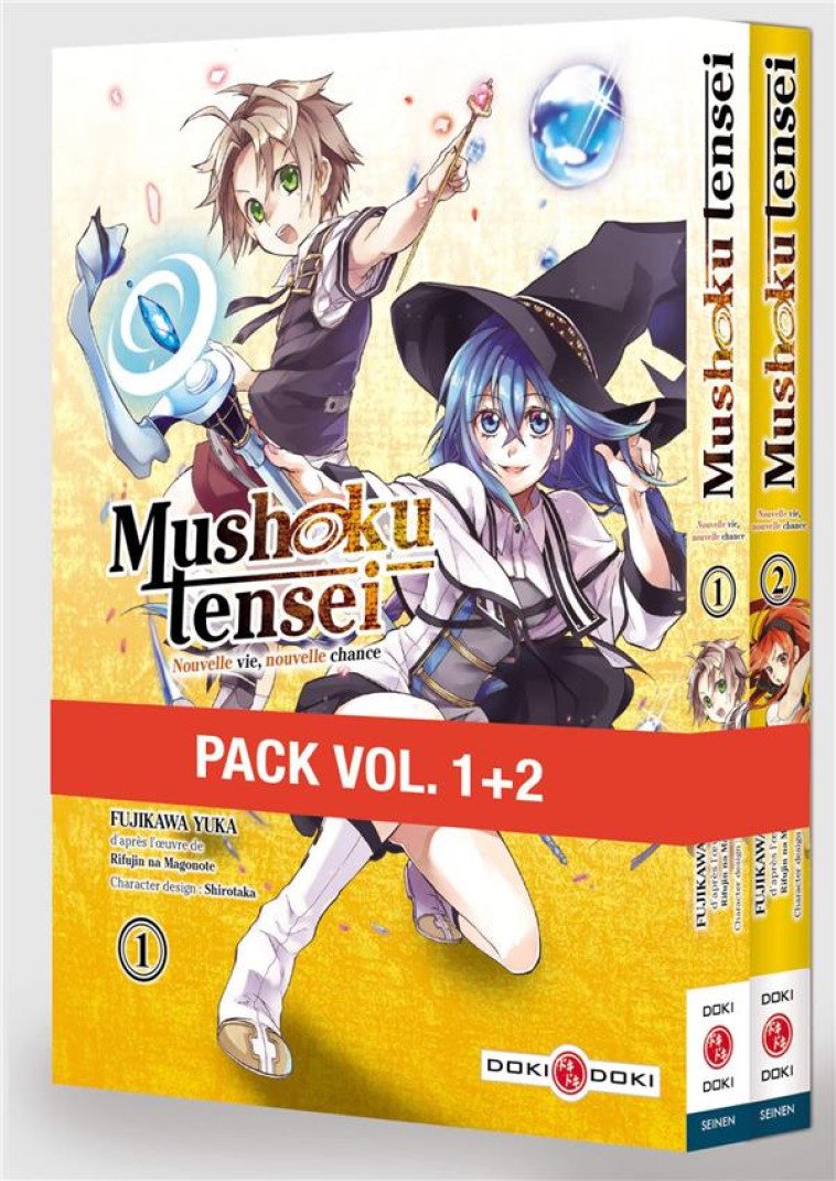 MUSHOKU TENSEI - PACK PROMO VOL. 01 ET 02 - ÉDITION LIMITÉE - FUJIKAWA - BAMBOO