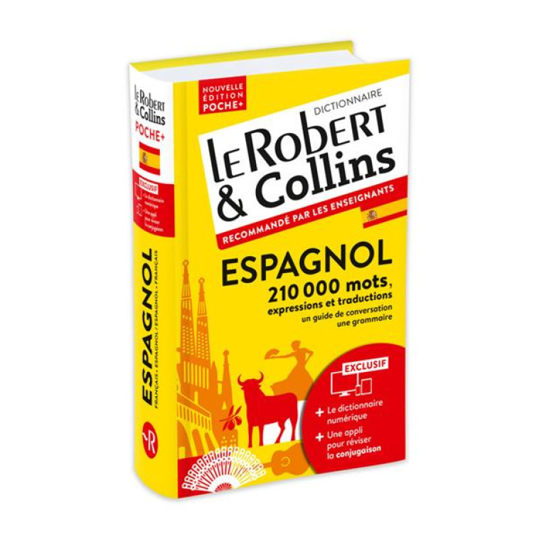 ROBERT & COLLINS POCHE+ ESPAGNOL - COLLECTIF - LE ROBERT