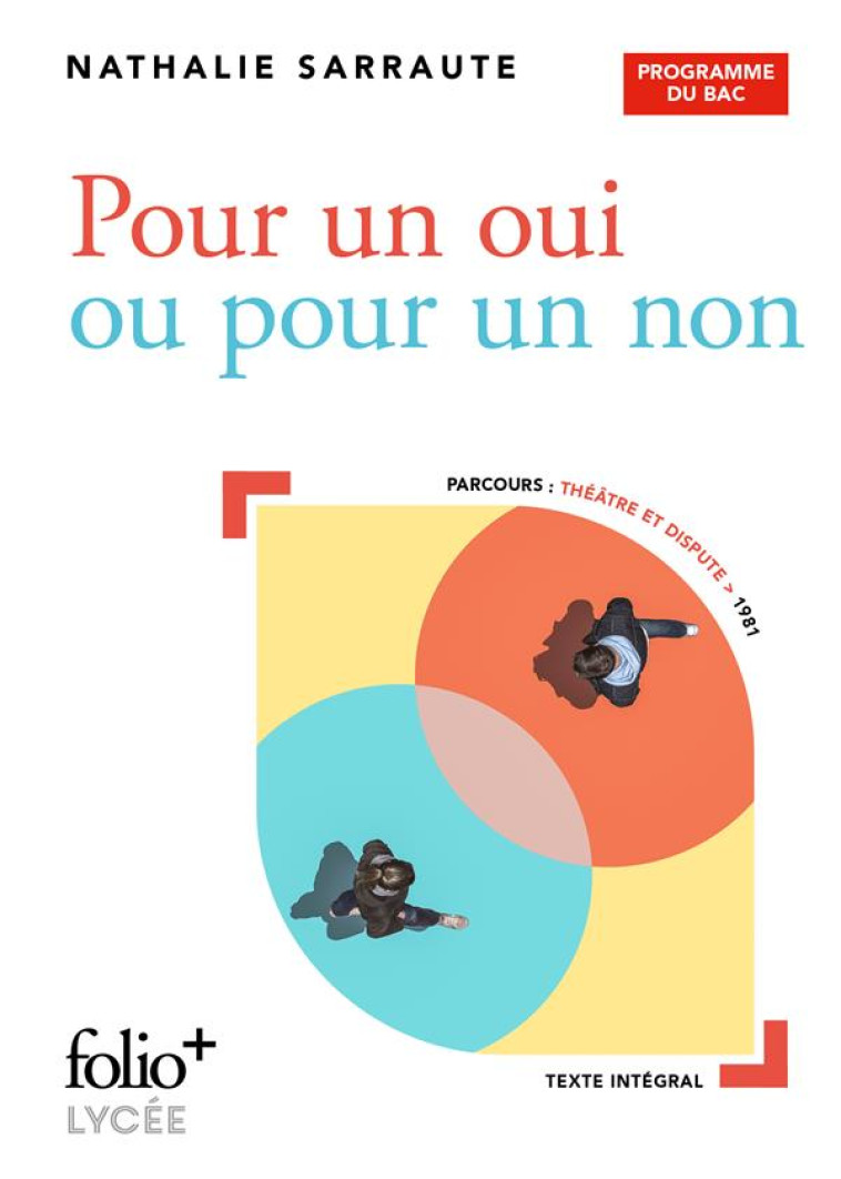 POUR UN OUI OU POUR UN NON - NATHALIE SARRAUTE - GALLIMARD