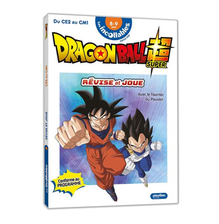 CAHIER DE VACANCES DRAGON BALL SUPER - RÉVISE ET JOUE - DU CE2 AU CM1 - 8/9 ANS - VALERIE CLUZEL - PRISMA