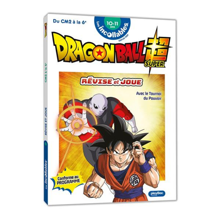 CAHIER DE VACANCES DRAGON BALL SUPER - RÉVISE ET JOUE - DU CM2 À LA 6E - 10/11 ANS - VALERIE CLUZEL - PRISMA