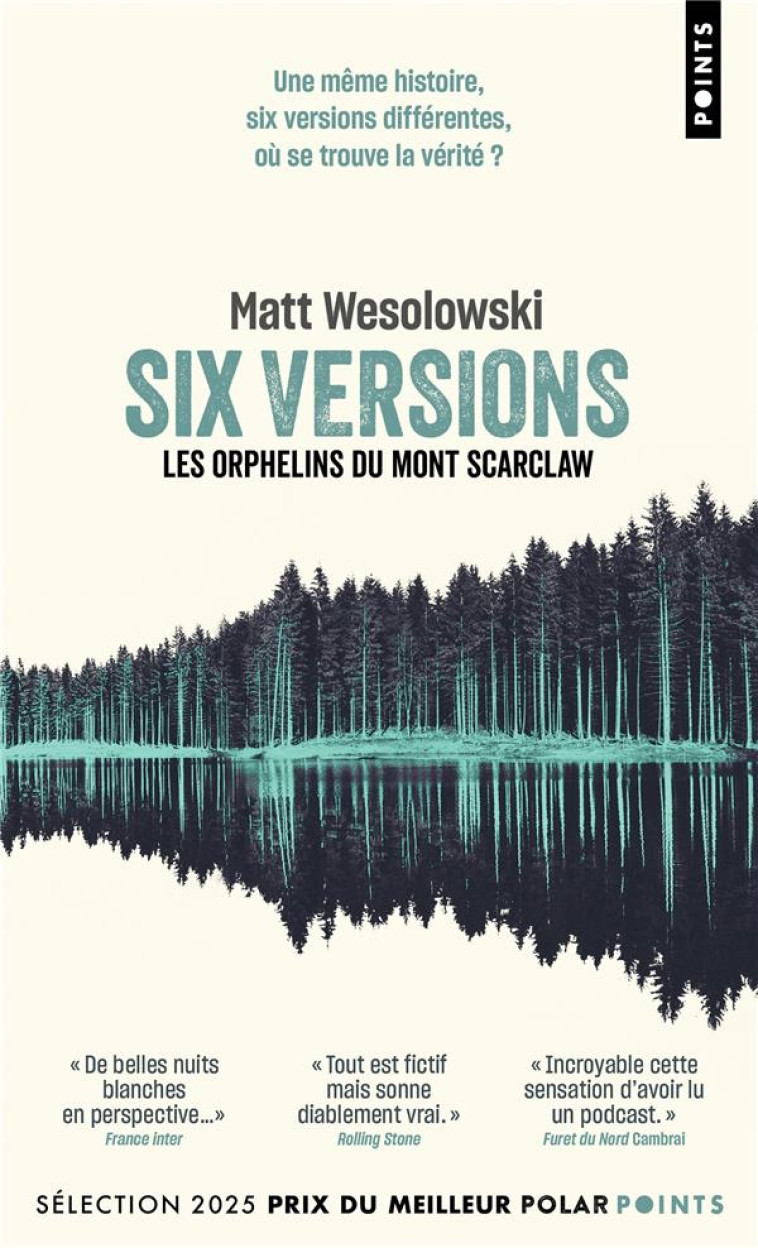 SIX VERSIONS - TOME 1 : LES ORPHELINS DU MONT SCARCLAW - MATT WESOLOWSKI - POINTS