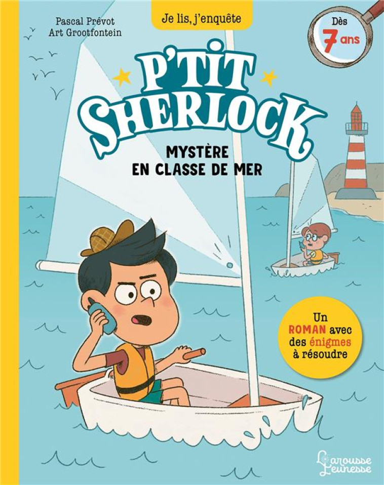 MYSTÈRE EN CLASSE DE MER - PASCAL PREVOT - LAROUSSE