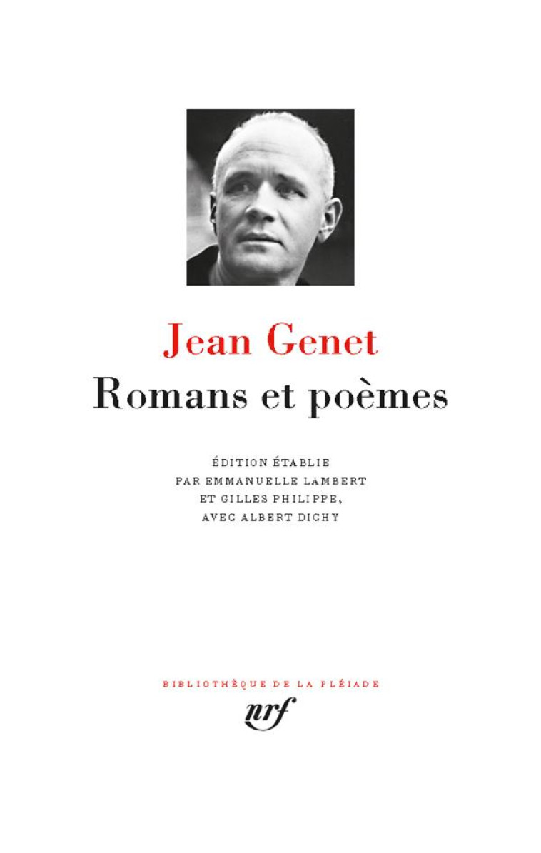 ROMANS ET POEMES - GENET - GALLIMARD