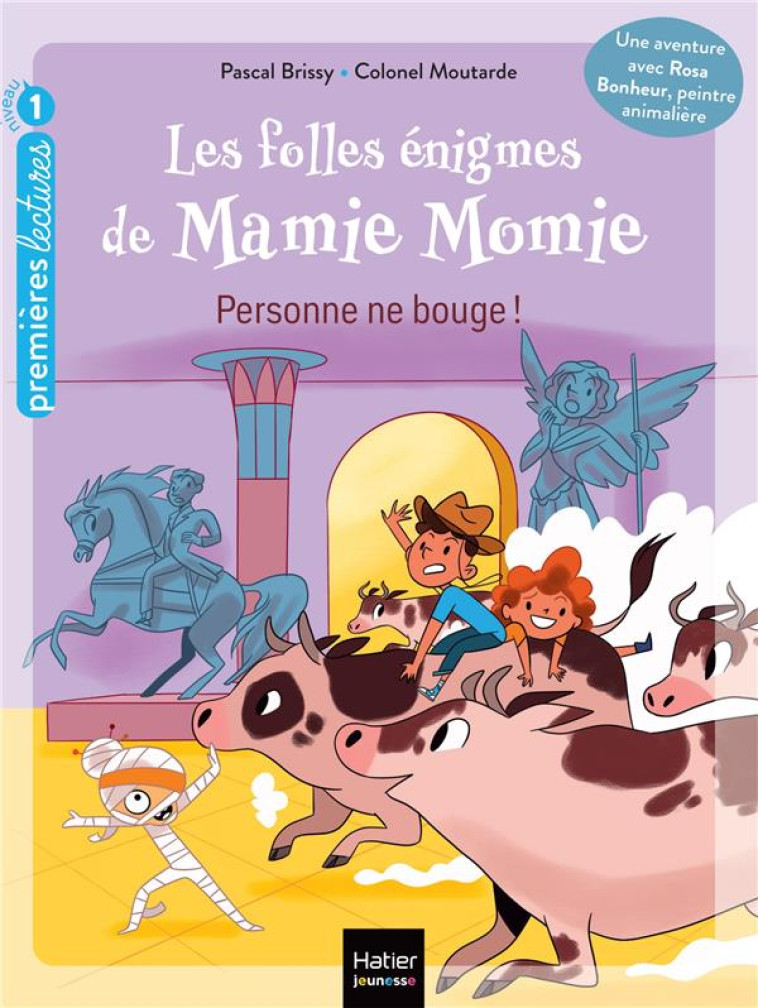 LES FOLLES ÉNIGMES DE MAMIE MOMIE - PERSONNE NE BOUGE ! GS/CP 5-6 ANS - PASCAL BRISSY - HATIER SCOLAIRE