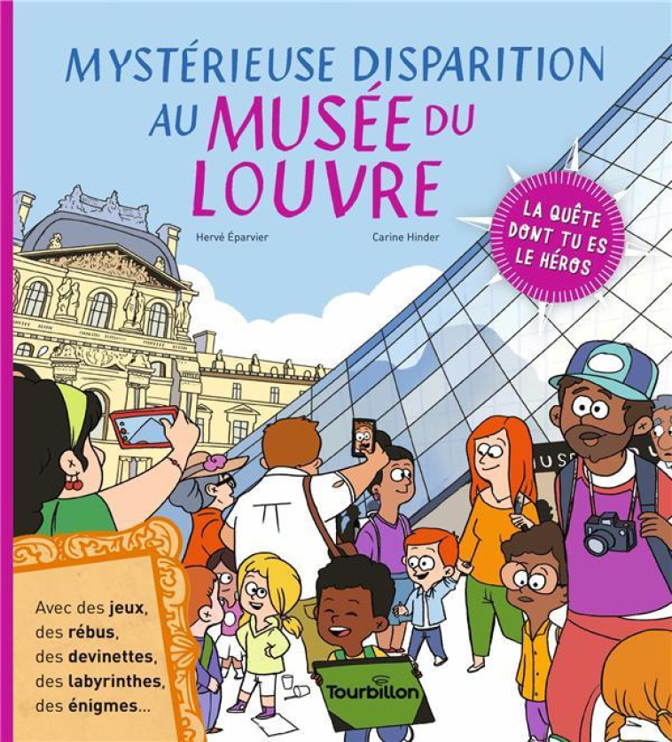 MYSTÉRIEUSE DISPARITION AU MUSÉE DU LOUVRE - HERVE ÉPARVIER - TOURBILLON