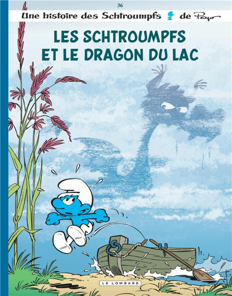 LES SCHTROUMPFS LOMBARD - TOME 36 - LES SCHTROUMPFS ET LE DRAGON DU LAC - DIAZ VIZOSO MIGUEL - LOMBARD