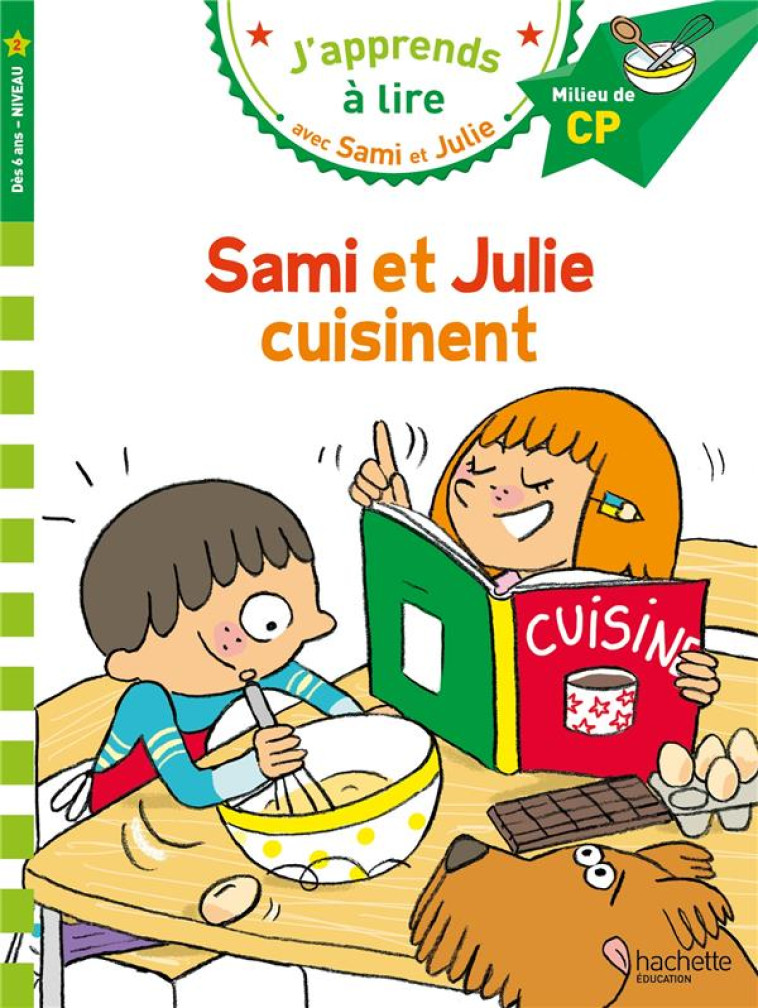 SAMI ET JULIE CP NIVEAU 2 SAMI ET JULIE CUISINENT - SYLVIE BAUDET - HACHETTE