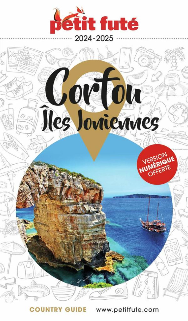 GUIDE CORFOU - ILES IONIENNES 2024 PETIT FUTÉ - AUZIAS D. / LABOURDETTE J. & A - PETIT FUTE