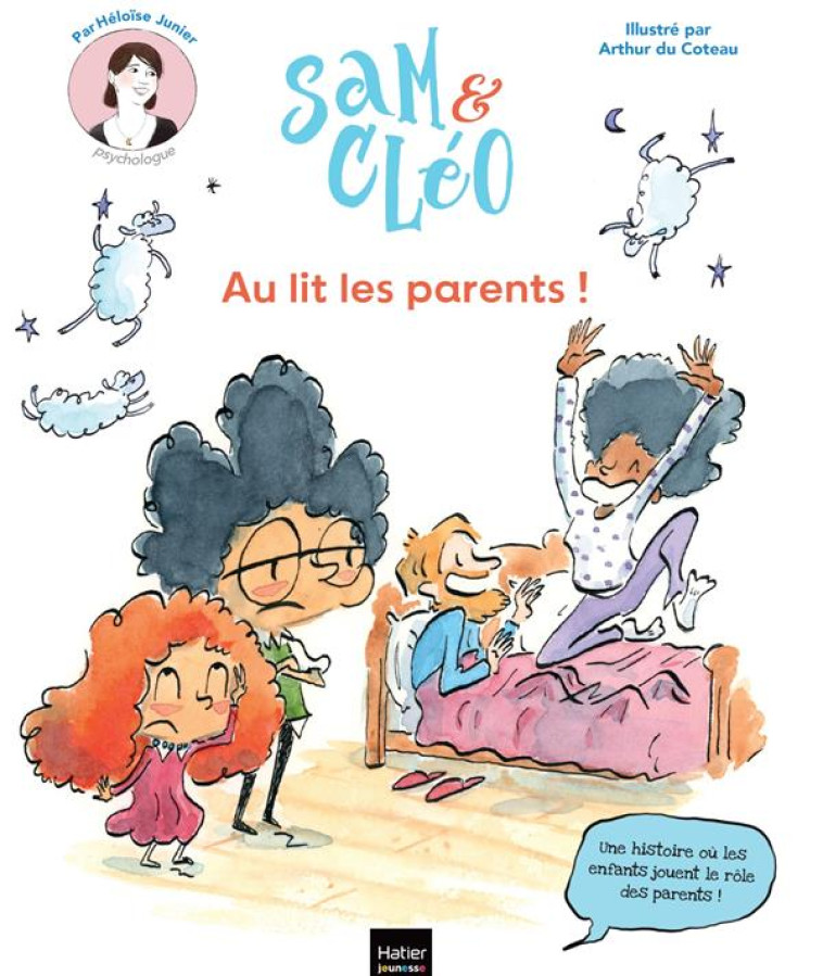 SAM ET CLÉO - AU LIT LES PARENTS ! - HELOISE JUNIER - HATIER SCOLAIRE