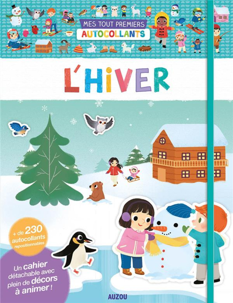 MES TOUT PREMIERS AUTOCOLLANTS- L'HIVER - THOMAS/WU - PHILIPPE AUZOU