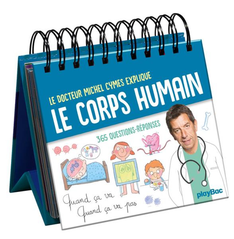 CALENDRIER - LE CORPS HUMAIN EN 365 QUESTIONS AVEC MICHEL CYMES - MICHEL CYMES - PRISMA