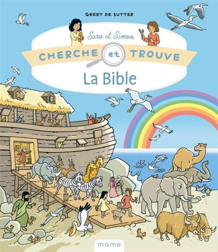 CHERCHE ET TROUVE SARA ET SIMON LA BIBLE - GEERT DE SUTTER - MAME