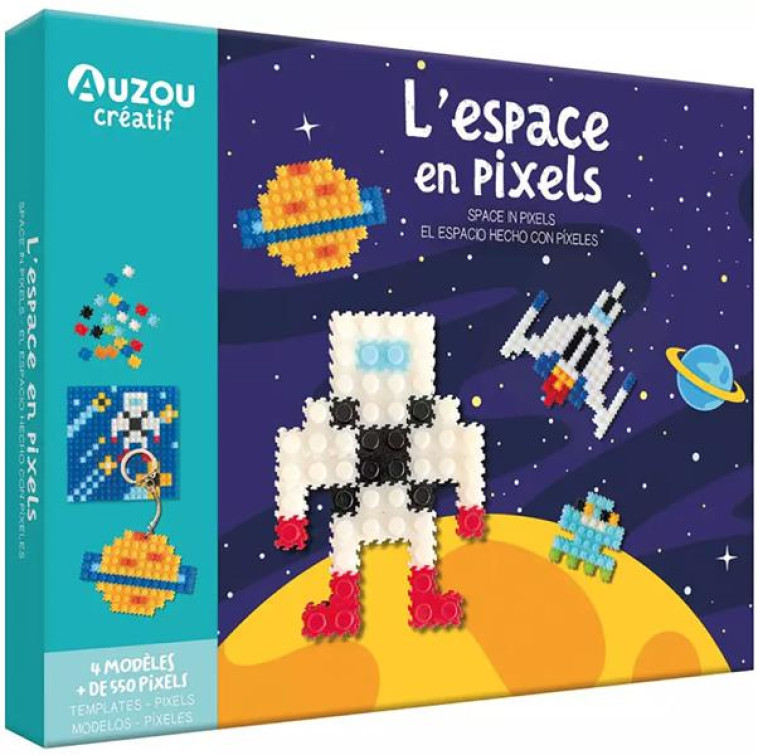 MON COFFRET D'ARTISTE - MES CREATIONS EN PIXELS - ESPACE - DAS JESSICA - NC