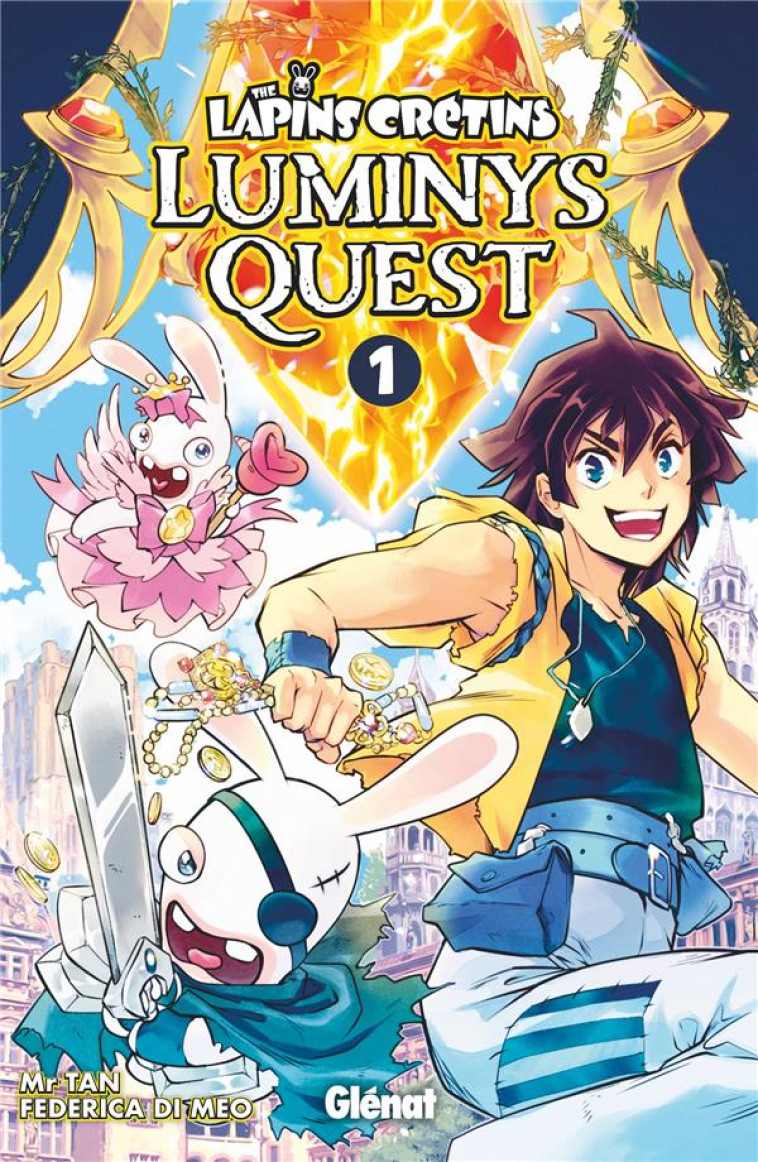 THE LAPINS CRETINS - LUMINYS QUEST - TOME 01 - DI MEO/MR TAN - GLENAT