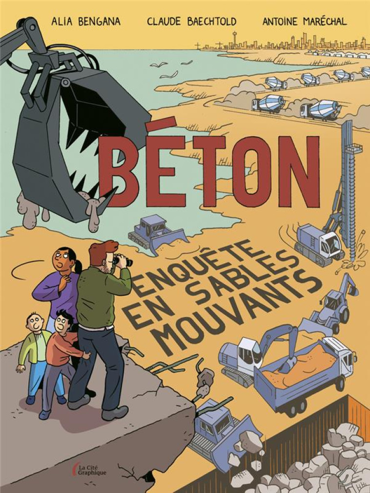 BÉTON - ENQUÊTE EN SABLES MOUVANTS - ANTOINE MARECHAL - PRESSES CITE