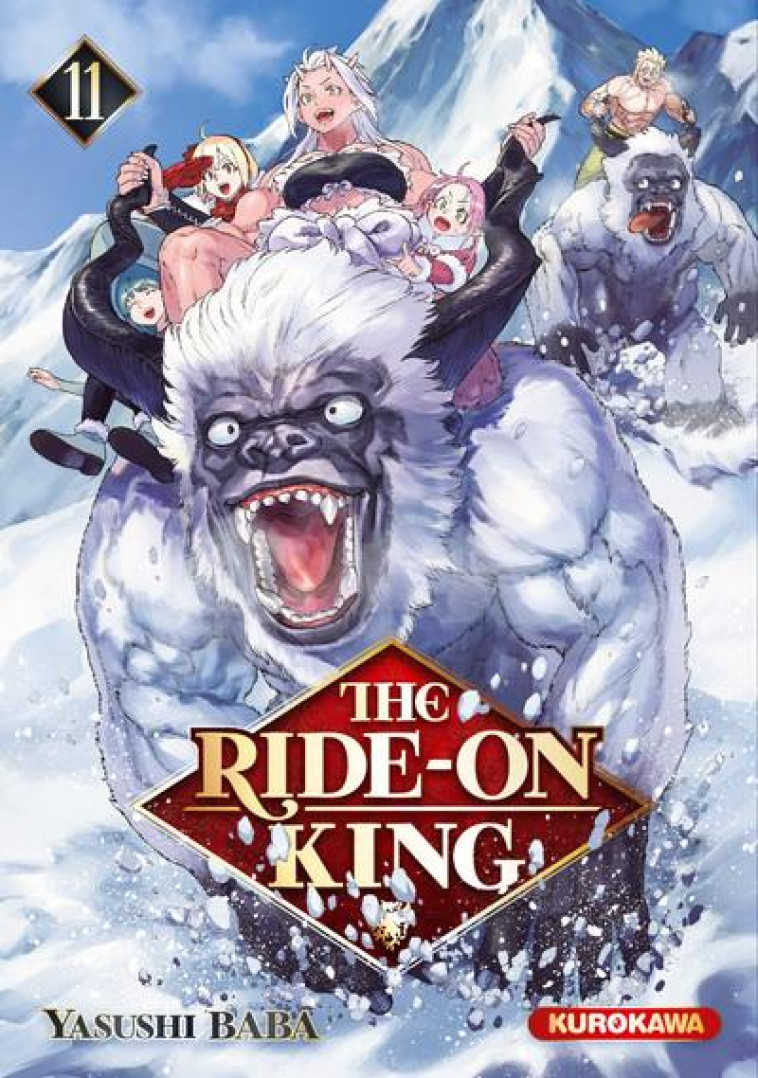 THE RIDE-ON KING - TOME 11 - YASUSHI BABA - KUROKAWA