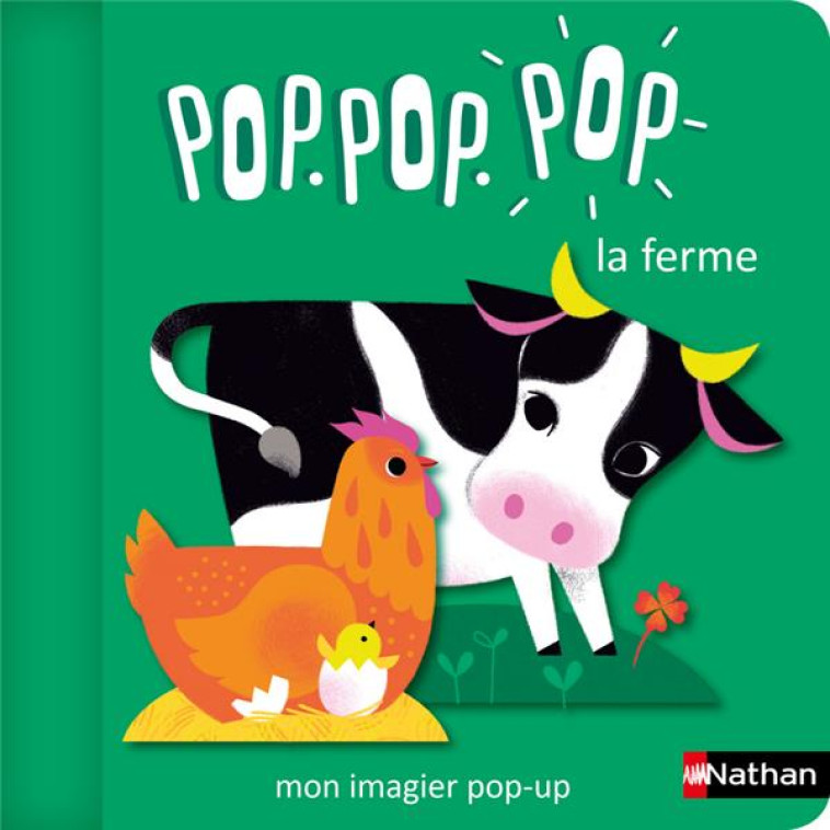 POP POP POP : MON IMAGIER POP-UP DE LA FERME - COSNEAU GERALDINE - CLE INTERNAT