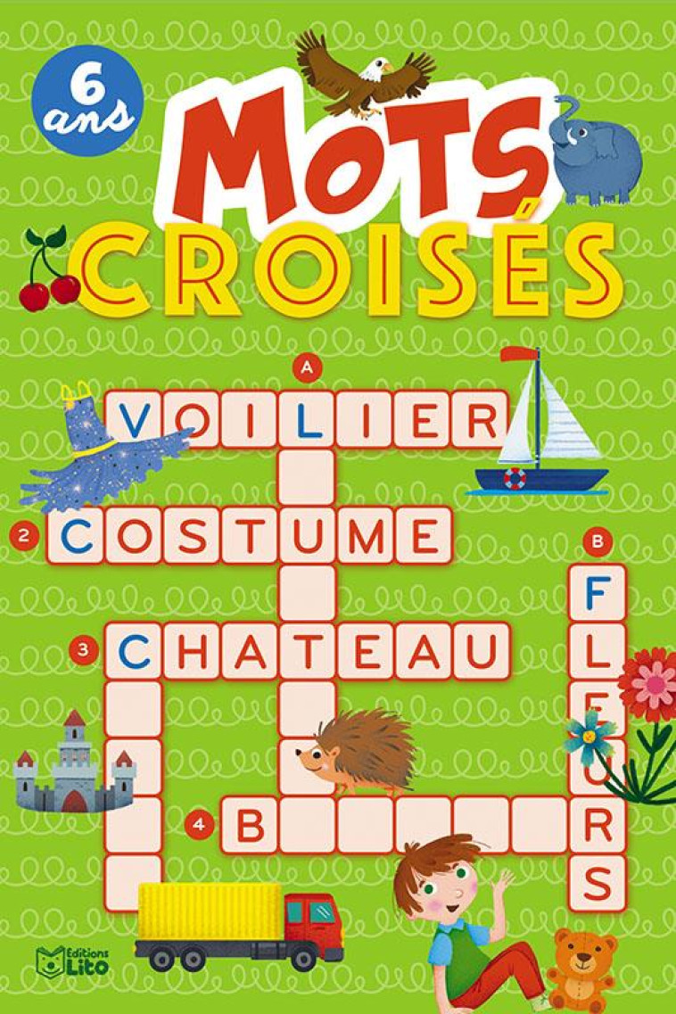 SUPER BLOC JEUX MOTS CROISES 6 - XXX - LITO