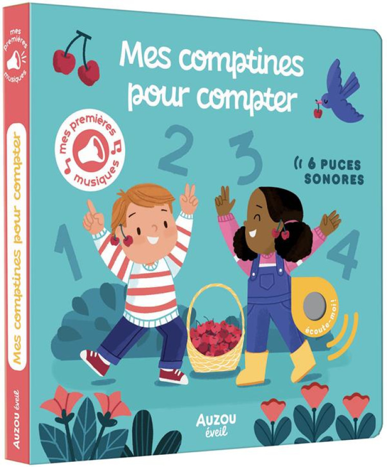 MES PREMIERS SONORES - MES COMPTINES POUR COMPTER - MEDEIROS GIOVANA - PHILIPPE AUZOU