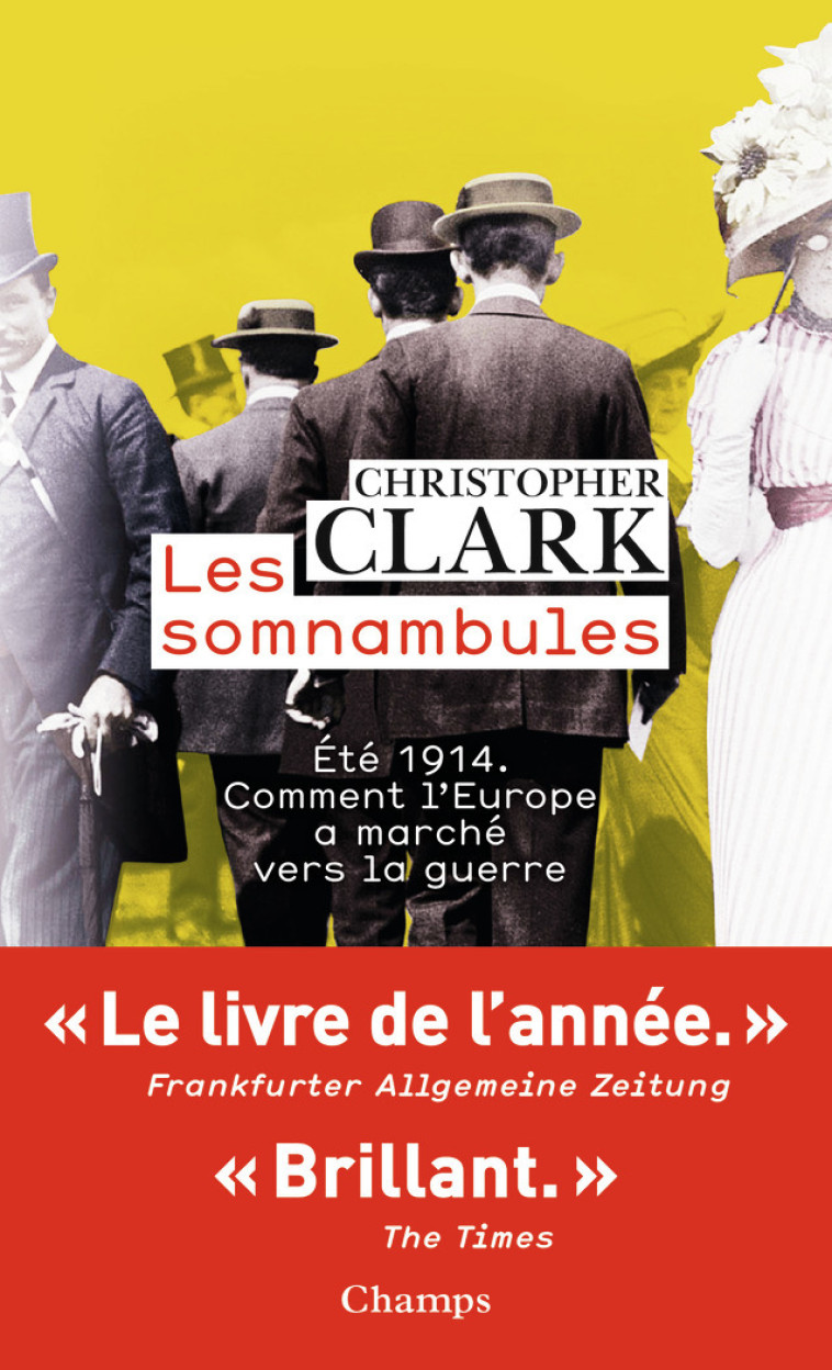 Les Somnambules - Christopher Clark - FLAMMARION