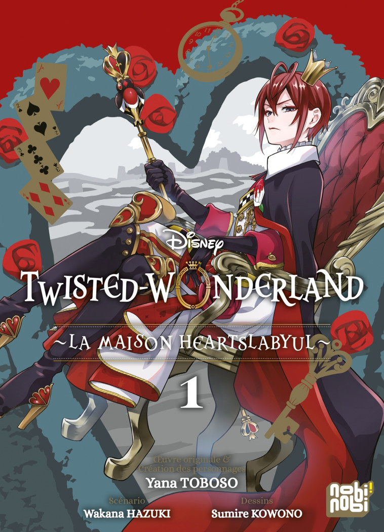 Twisted-Wonderland - La Maison Heartslabyul T01 - Sumire Kowono, Wakana Hazuki, Yana TOBOSO - NOBI NOBI