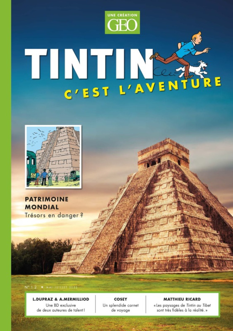 Tintin - C'est l'aventure 12 -  Collectif - GEO MOULINSART