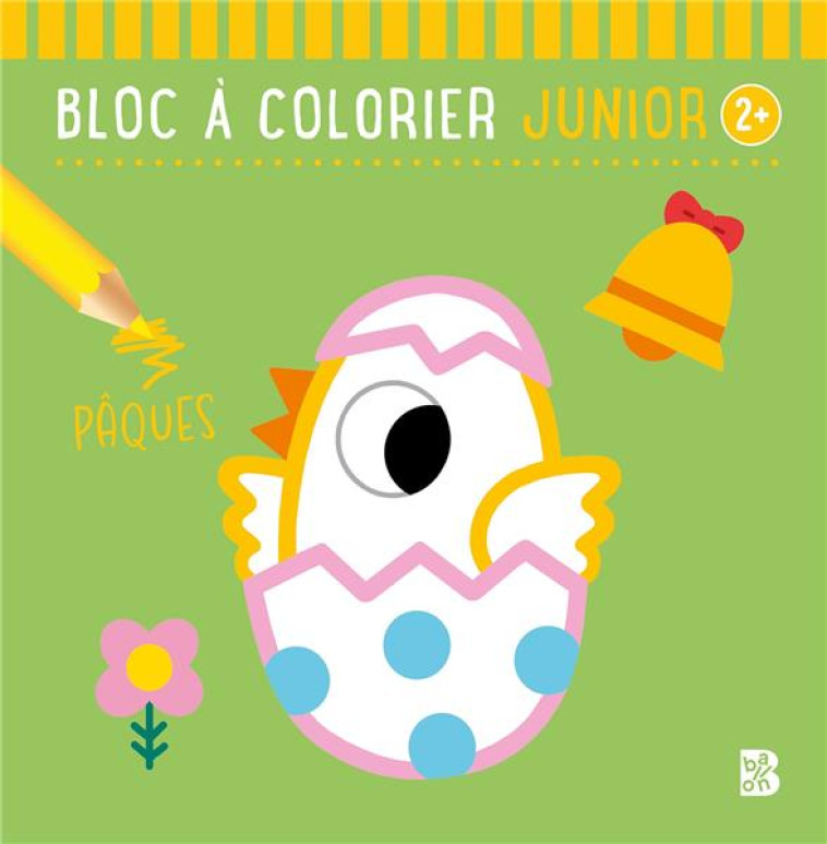 PAQUES - BLOC A COLORIER JUNIOR - XXX - NC