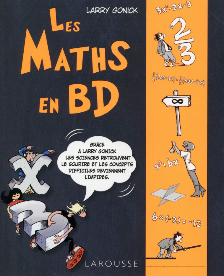 LES MATHS EN BD VOL 1 ALGEBRE - COLLECTIF - Larousse