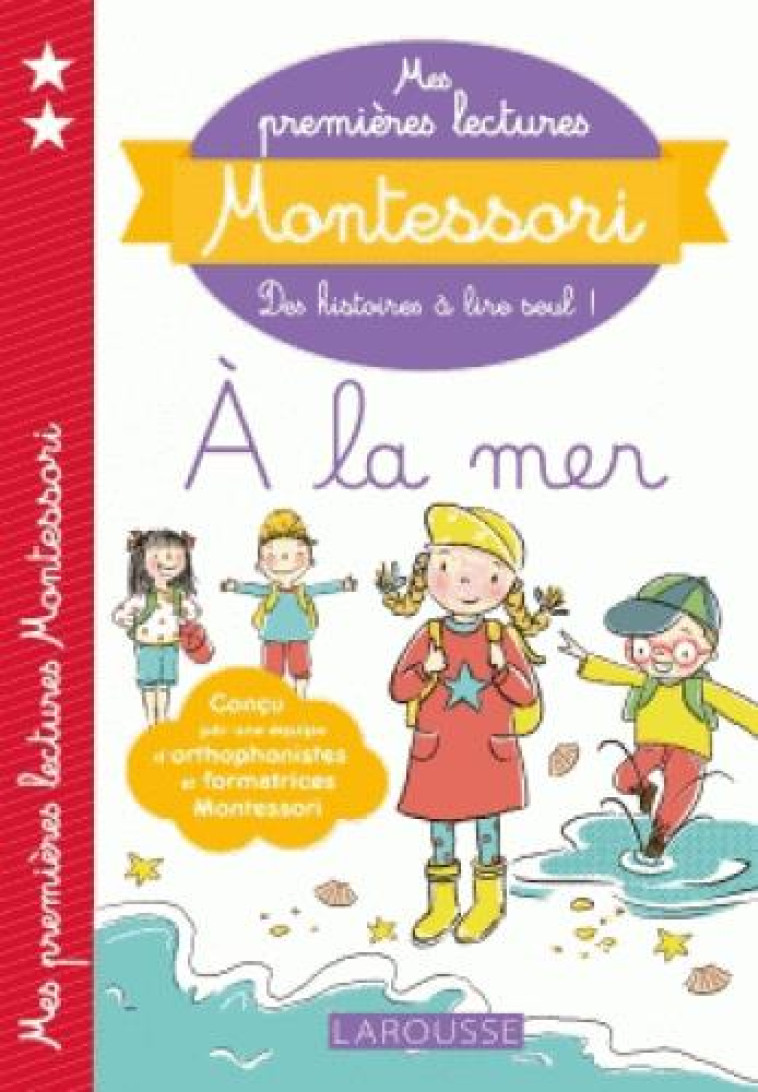 MES PREMIERES LECTURES MONTESSORI, A LA MER - GALON/NOUGAROLLES - LAROUSSE