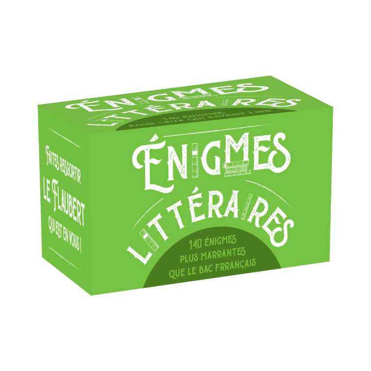 BOITE ENIGMES LITTERAIRES - Lucie Becquet Lucie Becquet,  Lucie Becquet - HACHETTE PRAT