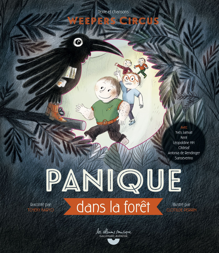 PANIQUE DANS LA FORÊT -  Collectif - GALLIMARD JEUNE