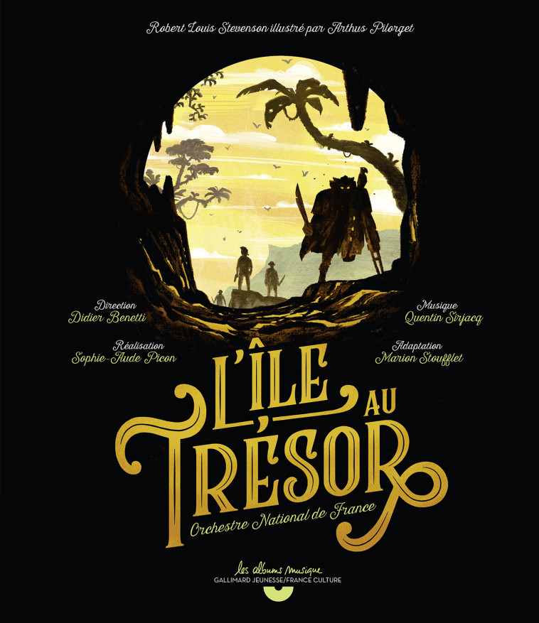 L'ÎLE AU TRÉSOR - Robert Louis Stevenson - GALLIMARD JEUNE