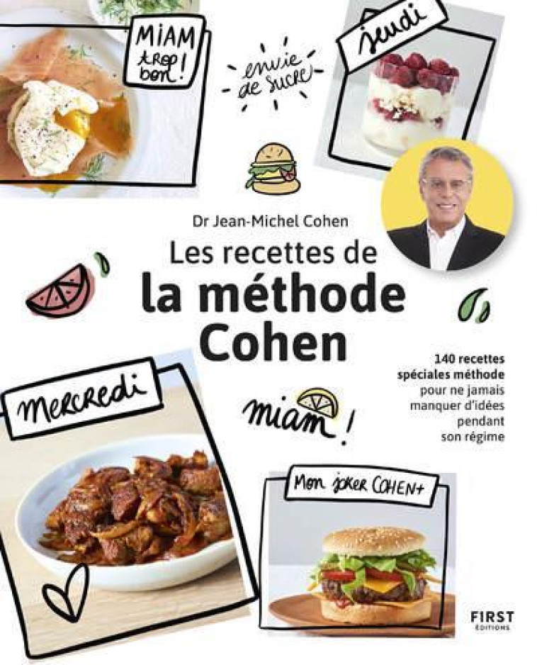 LES RECETTES DE LA MÉTHODE COHEN - JEAN-MICHEL COHEN - FIRST