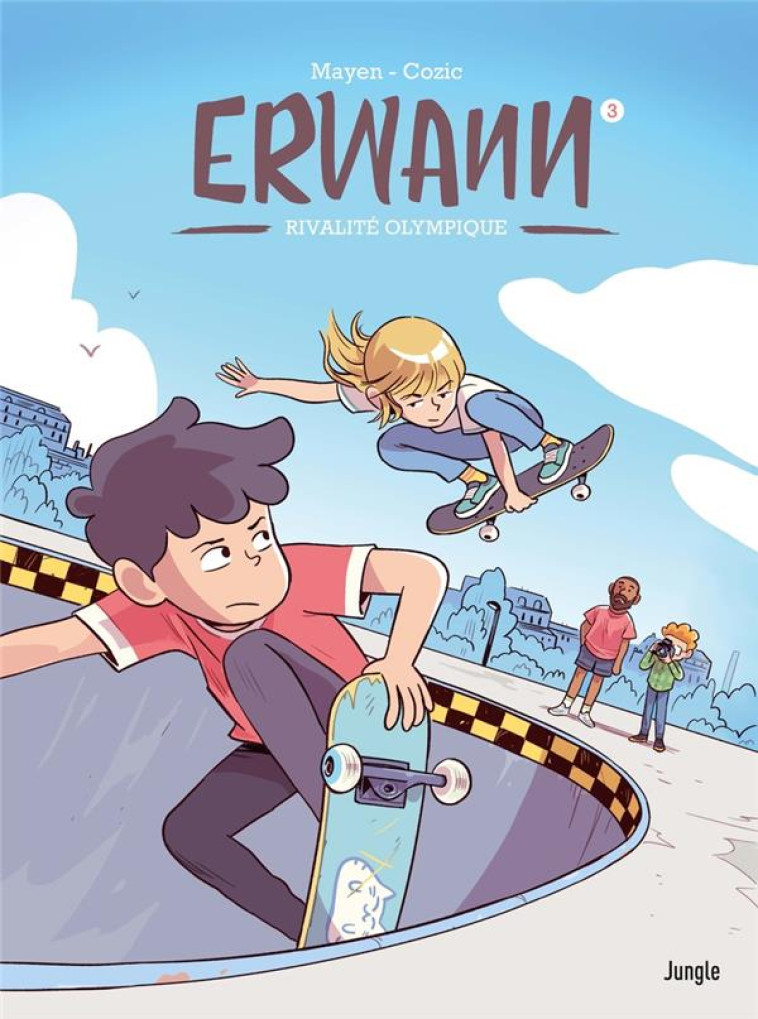 ERWANN - TOME 3 RIVALITÉ OLYMPIQUE - CEDRIC MAYEN - CASTERMAN