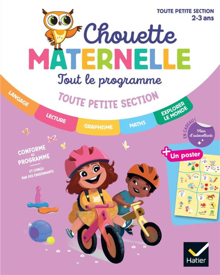 MATERNELLE TOUT LE PROGRAMME TPS - 2 ANS - LAURENCE JAMMES - HATIER SCOLAIRE