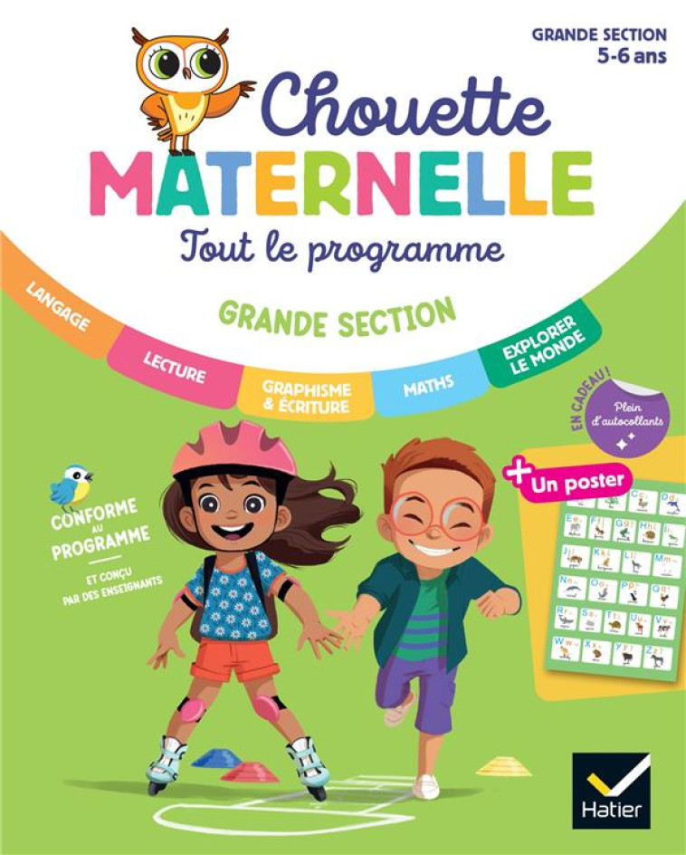 MATERNELLE TOUT LE PROGRAMME  GS - 5 ANS - MARIE BRETIN - HATIER SCOLAIRE