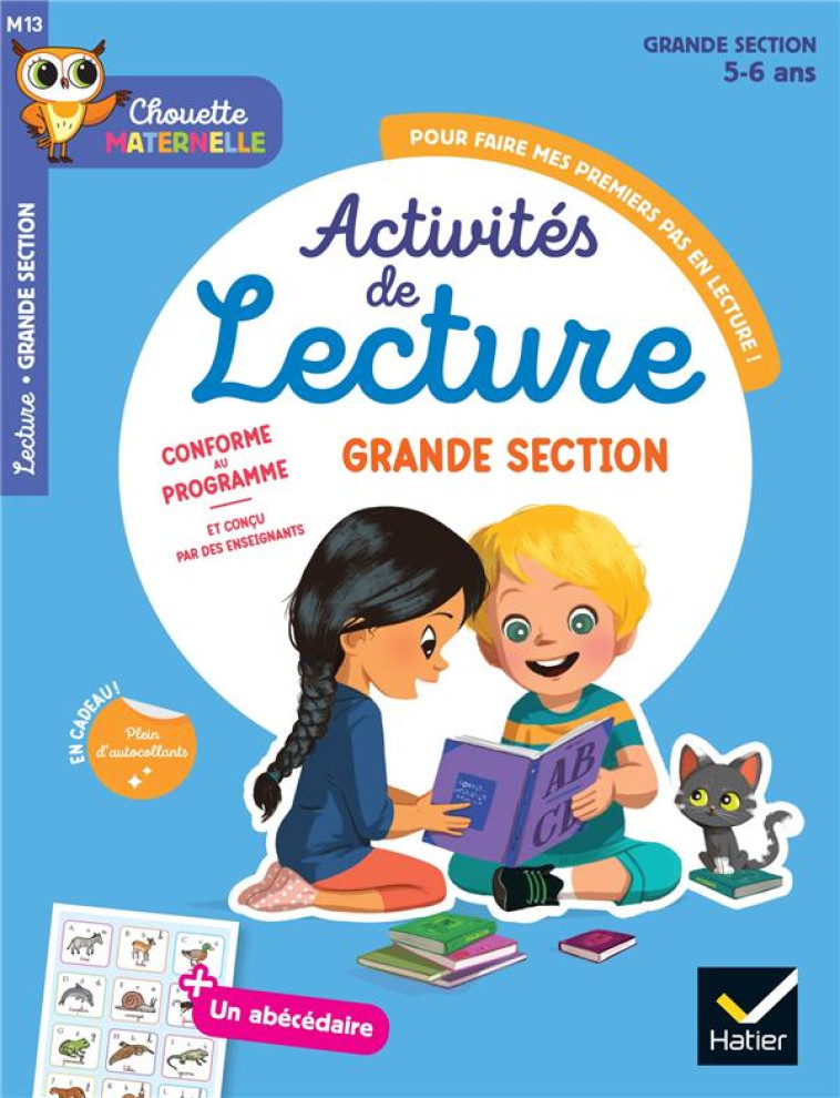 MATERNELLE ACTIVITÉS DE LECTURE GRANDE SECTION - 5 ANS - KAREN LABORIE - HATIER SCOLAIRE