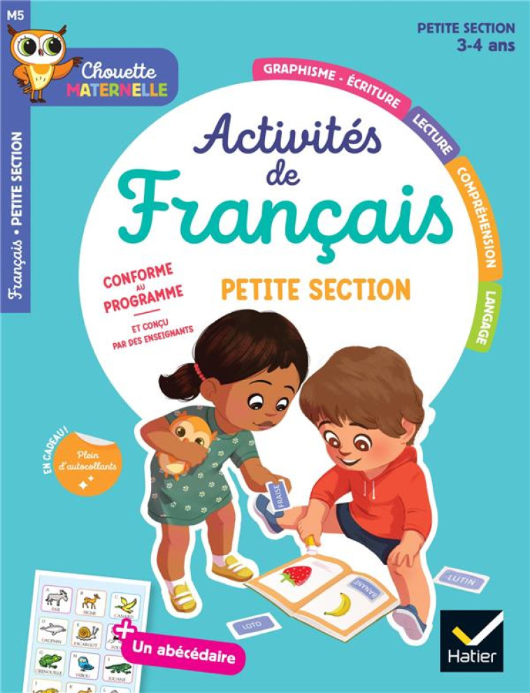 MATERNELLE ACTIVITÉS DE FRANÇAIS PETITE SECTION - 3 ANS - FREDERIC REBENA - HATIER SCOLAIRE