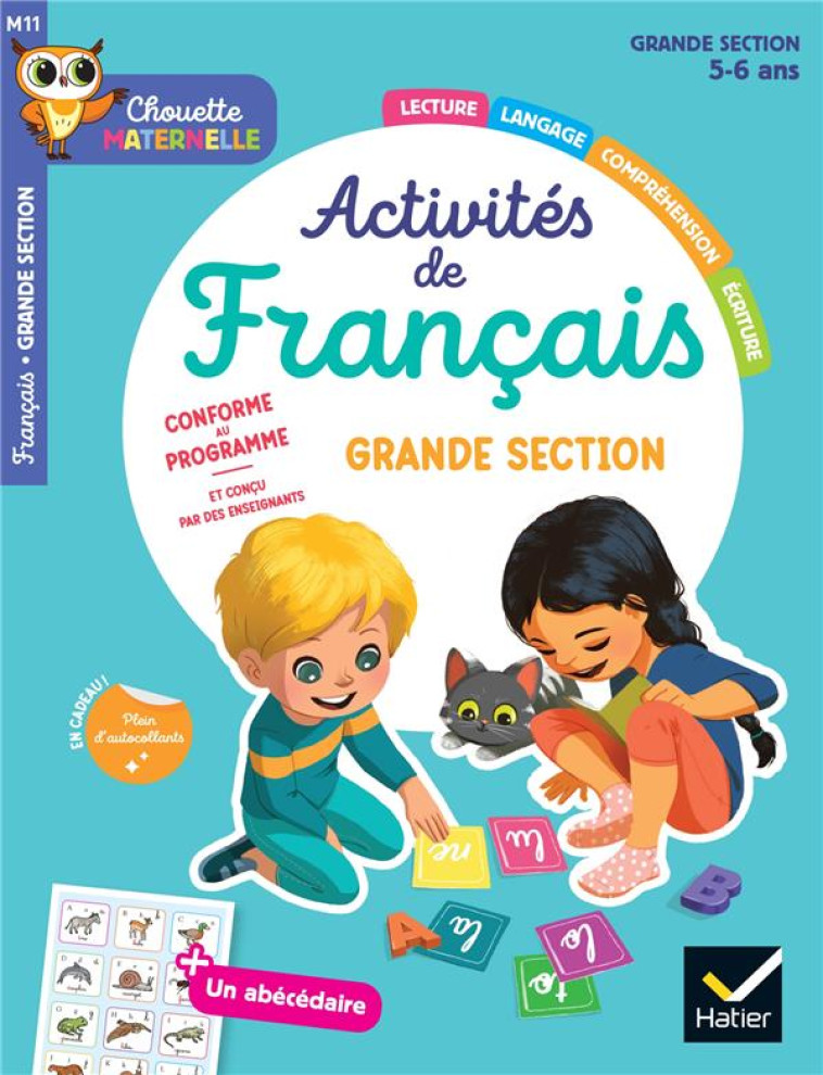 MATERNELLE ACTIVITÉS DE FRANÇAIS GRANDE SECTION - 5 ANS - KAREN LABORIE - HATIER SCOLAIRE