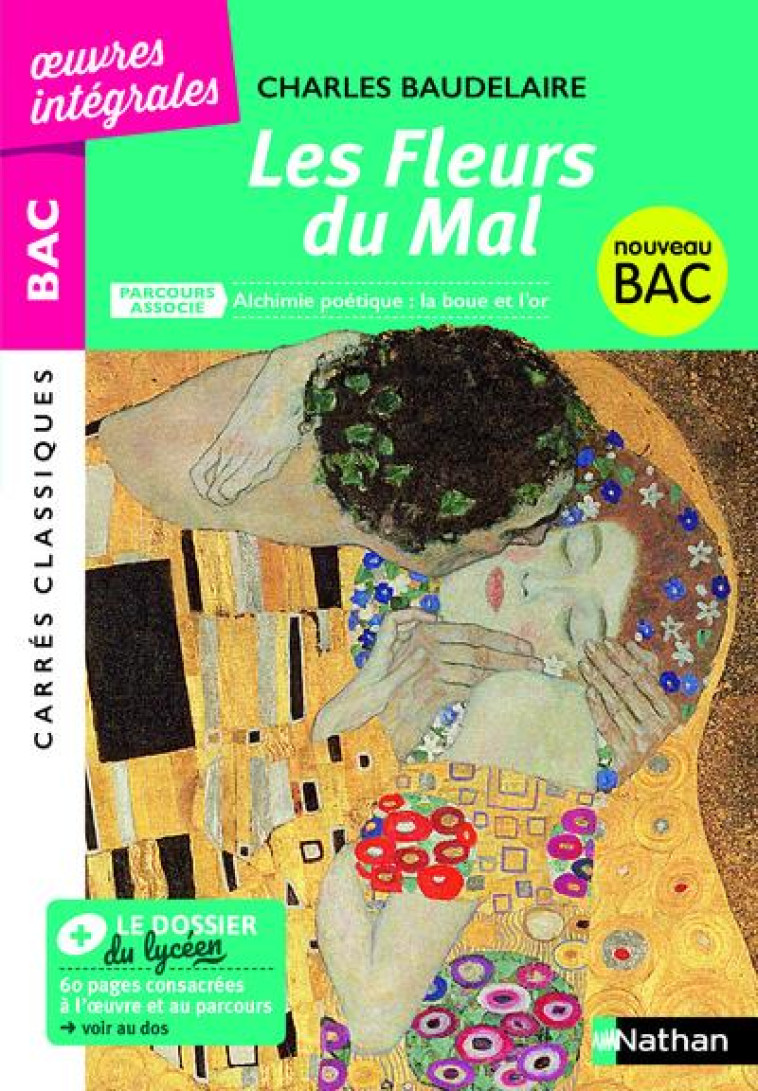 LES FLEURS DU MAL - CHARLES BAUDELAIRE - CHARLES BAUDELAIRE - CLE INTERNAT