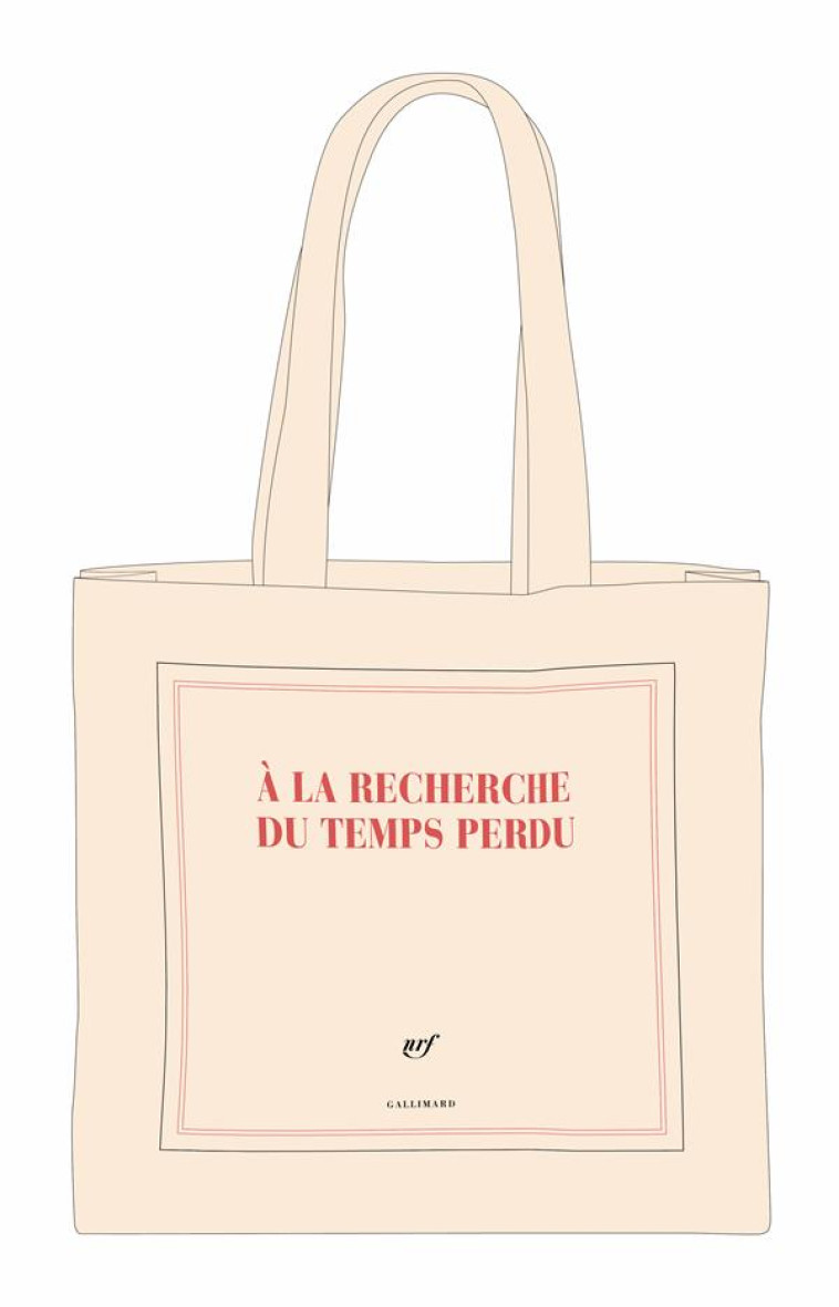 SAC TISSU À LA RECHERCHE DU TEMPS PERDU (PAPETERIE) - COLLECTIFS - NC