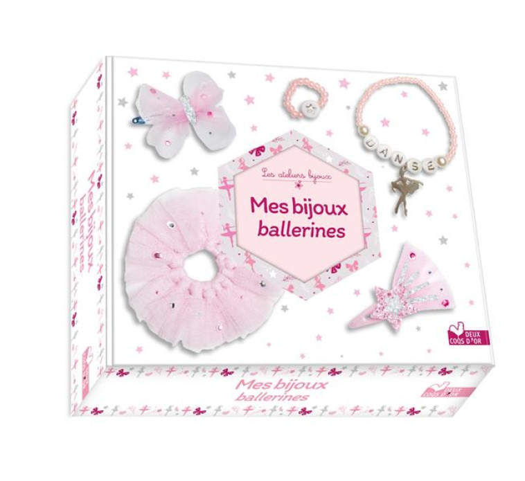 MES BIJOUX BALLERINES - COFFRET AVEC ACCESSOIRES - LAZERGES LAETITIA - NC